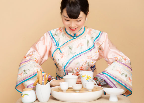 Čínský čajový obřad / Žluté a bílé čaje